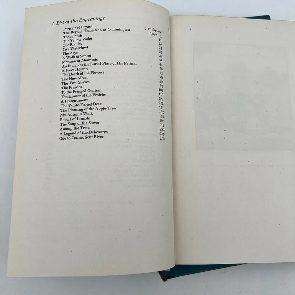 The American Poets By William Cullen Bryant Heritage Press Hardcover Book 1947